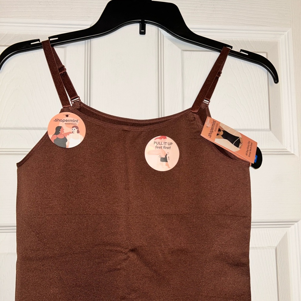 Shapermint Chocolate Brown Camisole